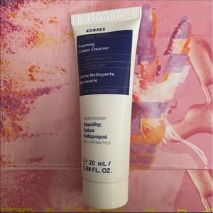 5 for $25! Korres Greek Yoghurt Foaming Cream Cleanser